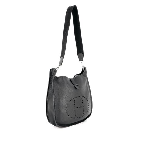 sac hermes evelyne noir occasion|More.